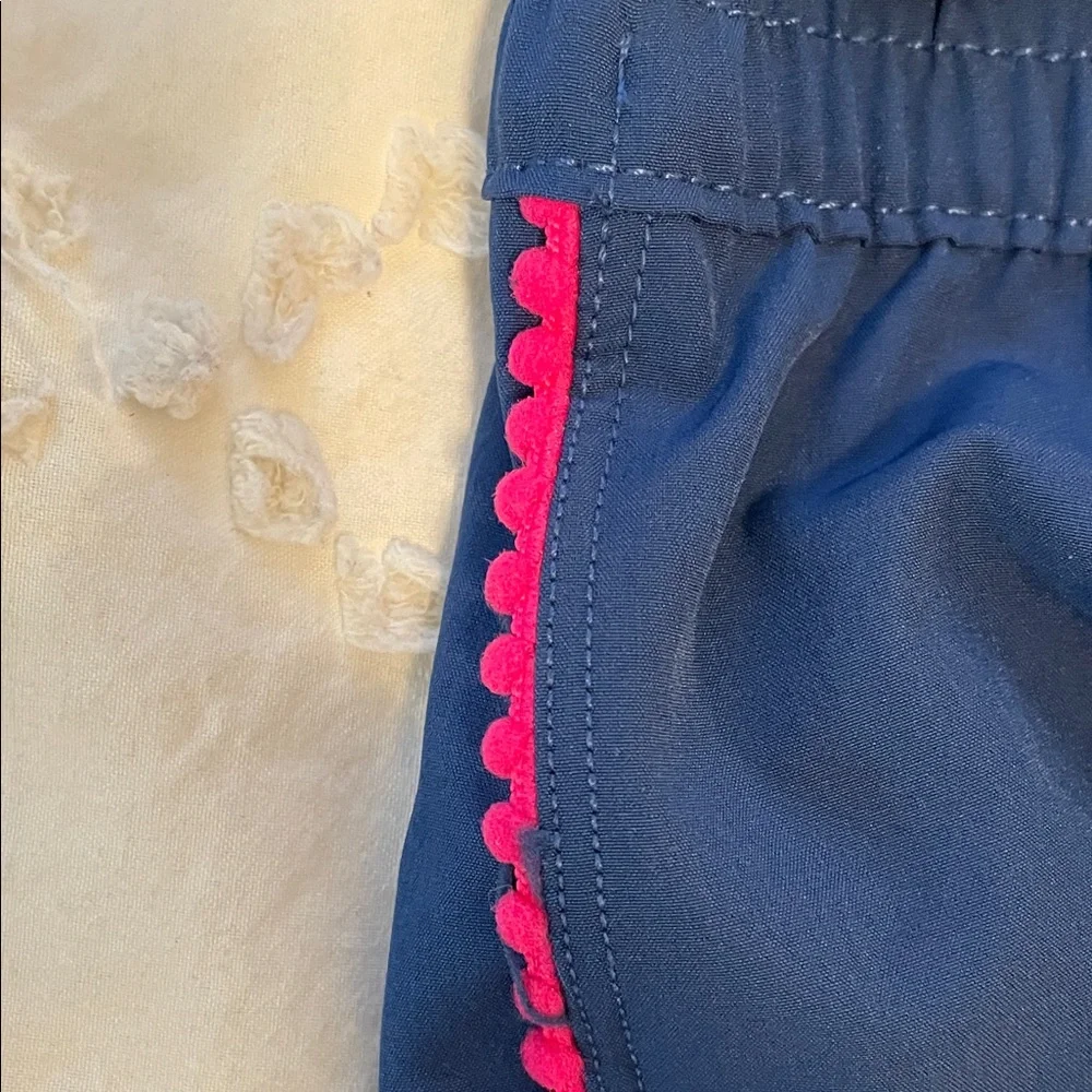Tropical Kids Bikini Set - Navy and Pink shirt, shorts, bottoms, NWT